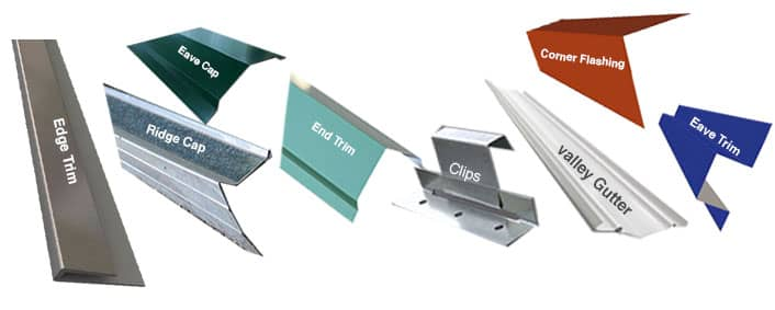 Ridge, Gutters & Accessories