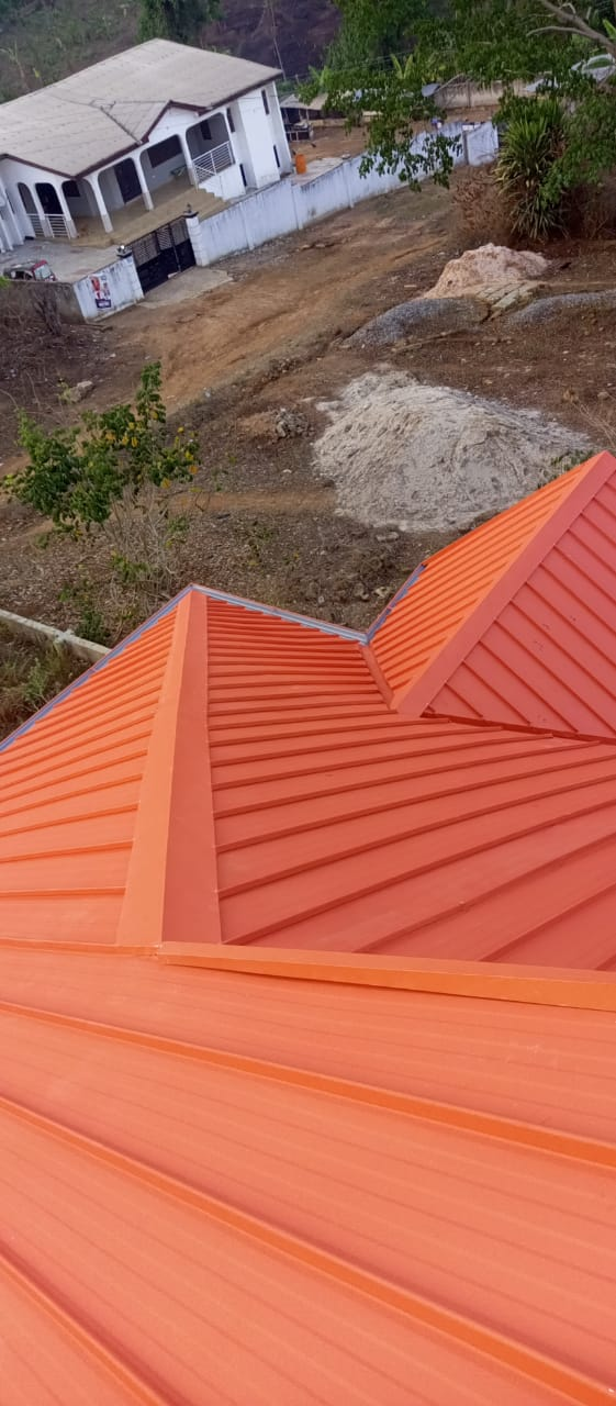 IBR Hip Roof Installation