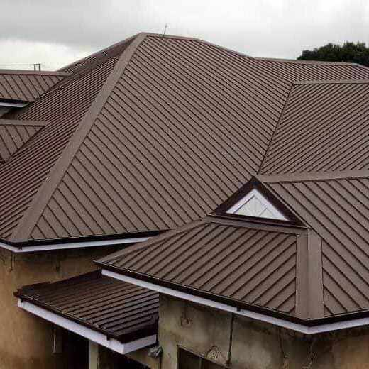 Coffee Brown Standing Seam