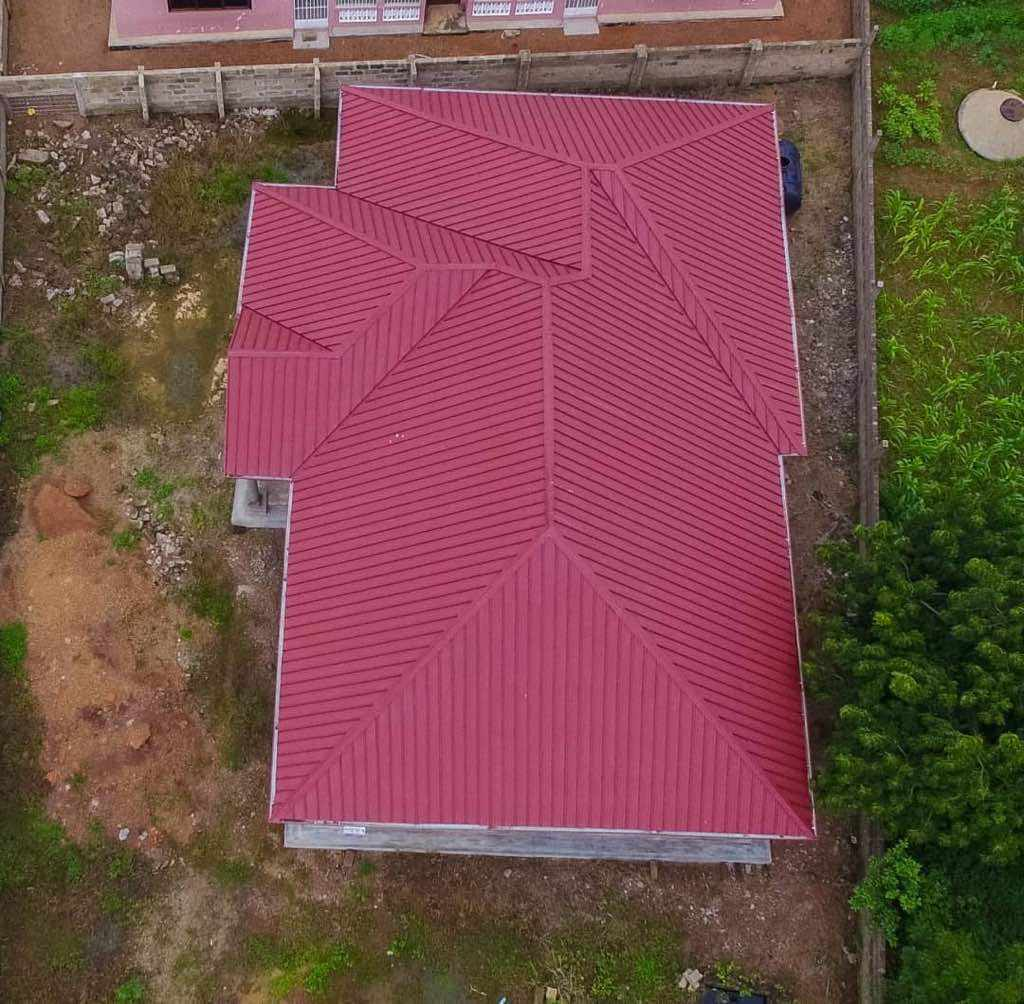 Wine Red Aerial View